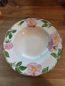 Vintage Franciscan Desert Rose 8 1/2" Salad/Soup Bowls Set of 8 USA - Picture 1 of 6