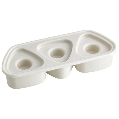 Пресс-форма Onigiri 3 штуки тусклый серый LKON3AG-A - Изображение 1 из 4