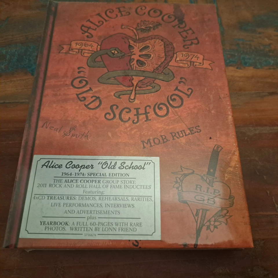 Alice Cooper-Old School (1964 - 1974), Special Edition auf 4 CDs - Bild 1 von 2