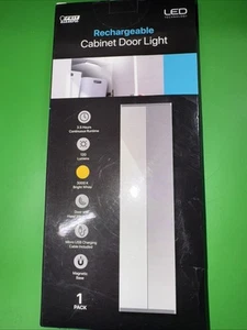 Feit Battery Operated Rechargeable LED Motion Sensor White - Picture 1 of 4