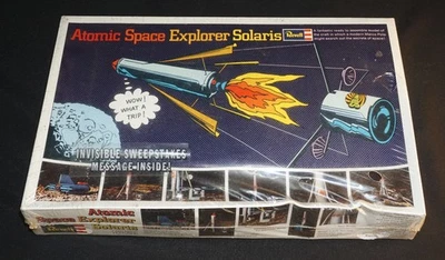 Vintage 1968 Revell Atomic Space Explorer Solaris 1/156 ~ Factory Sealed ~ H1851 - Image 1 of 4
