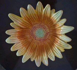 Becca Signature Collection Yellow Sunflower Hand Painted Bowl - Picture 1 of 8