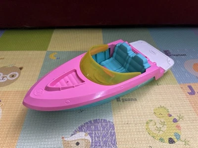 Muñeca Barbie Juego Lancha Rápida, Mattel, Rosa/Aqua 16.5" X 6.5" Piscina, Juguete Acuático Foto 1 de 2