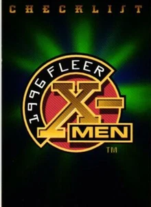 1996 FLEER X-MEN MARVEL SINGLE COMPLETE YOUR SET PICK YOUR CARD - Picture 1 of 156