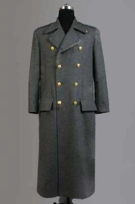 Fantasia Cosplay Casaco Cinza Trinchwood Doutor Capitão Jack Harkness Lã - Imagem 1 de 4