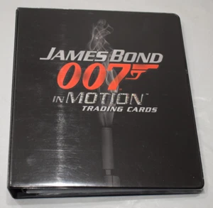 James Bond in Motion 2008 MINI MASTER SET Over 130 Cards + Binder + AUTO - Picture 1 of 22