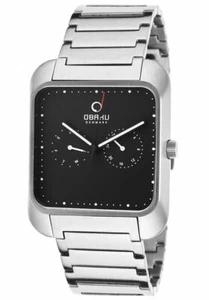 OBAKU HARMONY Men's Silver Stainless Steel Quartz Multifunction Watch - Picture 1 of 1