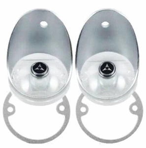 Set of Parking Lamp Lenses with Gasket for 1968-1969 Dodge Charger B-Body - Picture 1 of 2