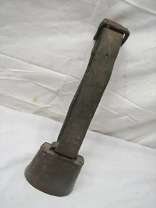 Antique Steel Hand Forged Cow Collar Bell Farm Tool Football Noise Maker Goat - Bild 1 von 5