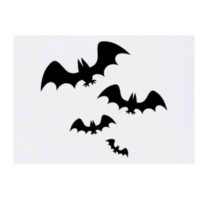 Temporäre Tattoos/Transfers "Fliegende Fledermäuse" (TO00022653) - Bild 1 von 2