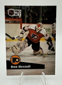 1991 Pro Set Hockey #176 Ron Hextall Philadelphia Flyers - Picture 1 of 2