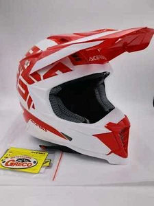 Casco Acerbis Impact x-racer VTR Rosso-bianco - Imagen 1 de 4