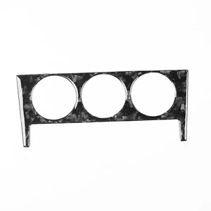 Forged Real Carbon Fiber AC Climate Control Panel Cover Fits 13-20 BRZ 86 FRS - Picture 1 of 3