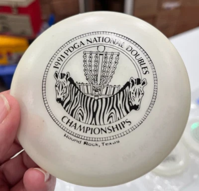 (1991) GLOW Worlds Doubles Редкий Новый PDGA Мини Диск Гольф Innova Сан-Марино #693 - Изображение 1 из 4