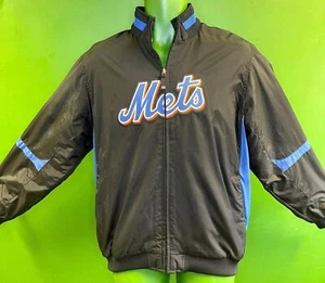 MLB New York Mets majestuoso forrado de lana Windbreaker Youth X-Large 18-20 - Imagen 1 de 6