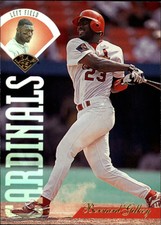 1995 Leaf St. Louis Cardinals Baseball Card #239 Bernard Gilkey