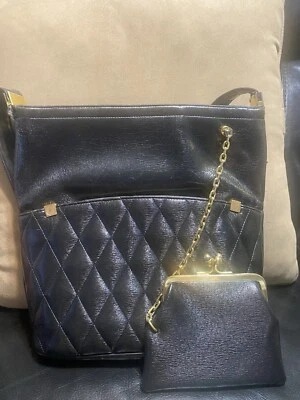 Vintage Koret Handbag With Attached Coin Purse - Image 1 of 4