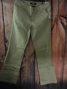 Neu AERO Damen Junior Größe 4 normal klassische Uniform Twill Hose khaki - Bild 1 von 5
