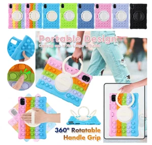 Case Hybrid Silicone Shockproof Cover For Samsung Galaxy Tab A A7 A8 S6 S7 S8 - Picture 1 of 57