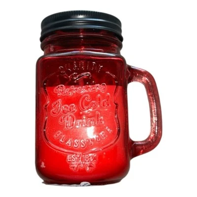 New Patio Essentials Outdoor Mason Jar Style Citronella Candle - Image 1 of 4