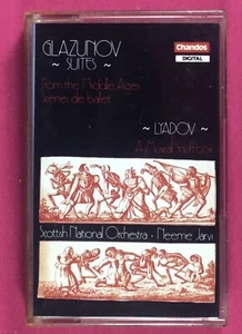 Glazunov Suites Scottish National Orchestra Chandon Records 1990 Audio Cassette - Picture 1 of 5