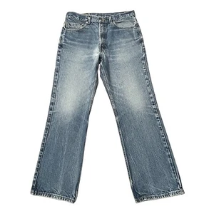 VTG Levis Jeans Men's 34x31 517 0217 Red Tab 90s Cowboy Distress Fit 32x29 - Picture 1 of 8