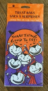 Neu aus altem Lagerbestand Vintage American Greetings 18 Halloween Papier Leckerlibeutel Vampire 4" x 6" - Bild 1 von 5