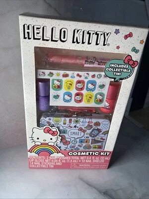 JUEGO DE COSMÉTICOS HELLO KITTY NIÑAS EDADES 8+ Foto 1 de 4