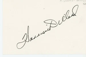 4 X Gold Medal Winner at 1948 & 1952  Olympics - Harrison Dillard autograph - Picture 1 of 1