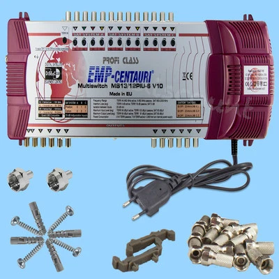 EMP Multischalter 13/12 Profi-Line PIU Digital Profi Multiswitch Full HD UHD 4K - Bild 1 von 3