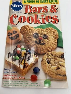 Cookbook Pillsbury Classics Bars & Cookies Dessert Christmas Thanksgiving Recipe - Image 1 of 4