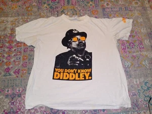 Vintage Nike T Shirt 1990s You Don't Know Diddley Size XL USA Single Stitch Neon - Picture 1 of 9