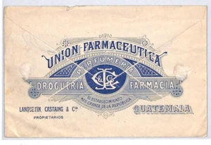 GUATEMALA Illustrated Advert Cover PHARMACY/MEDICAL USA New York 1920 YL298 - Picture 1 of 10