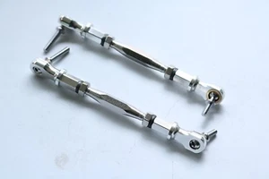 CNC Alloy Steering Turnbuckles Fits HPI Baja 5B SS King Motor Rovan - Bild 1 von 6