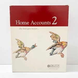 Home Accounts 2 + Box & Manual - Commodore Amiga Floppy Disc - Free Postage - Picture 1 of 9