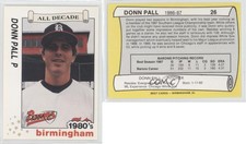 1990 Best Birmingham Barons All Decade Donn Pall #26