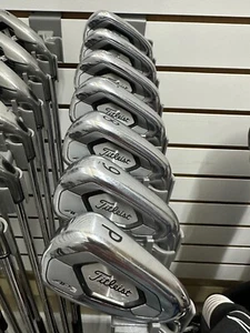 Titleist 718 AP3 Iron Set-718 AP3 Irons-4-PW-AMT White Stiff-FREE SHIPPING*** - Picture 1 of 11