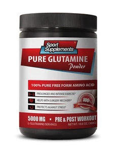 BCAA - Pure Glutamine Powder 5000mg - Boost Exercise & Workout Energy 1B - Picture 1 of 11