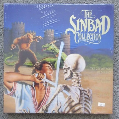 NEW SEALED LASERDISC SINBAD COLLECTION 4-DISC BOX SET RAY HARRYHAUSEN - Image 1 of 4