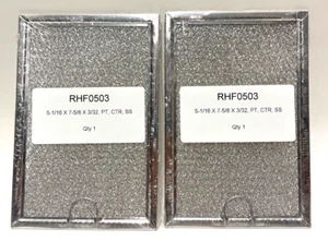 PAQUETE DE 2 filtros de grasa de repuesto para LG 5230W1A012A PS12713651 5230W1A012E - Imagen 1 de 3