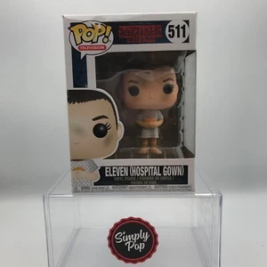 Funko Pop Eleven Hospital Gown #511 Stranger Things Television - B - Picture 1 of 7