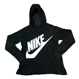 Nike Jugend Hoodie XL schwarz Swoosh Logo Pull Over  - Bild 1 von 9