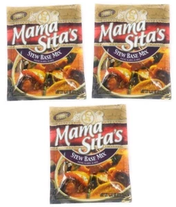 3 pk Mama Sita's STEW BASE MIX (Pang Kare-Kare) 1.76oz FREE SHIPPING - Picture 1 of 5