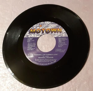 Michael Jackson Farewell My Summer Love/Call On Me Motown 7" Vinyl Record 45rpm - Picture 1 of 2