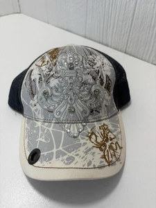 Original Vintage Kbethos Ladies Trucker Hat With Bling - Picture 1 of 17