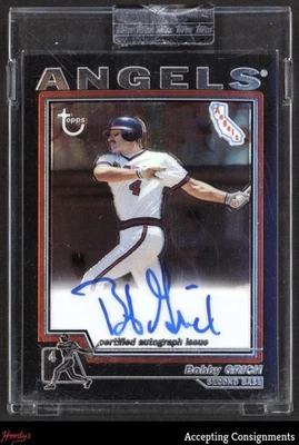 2004 Topps autógrafos de assinatura aposentada #BGR Bobby Grich AUTO ANGELS - Imagem 1 de 2