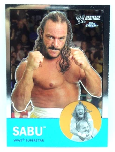 2007 WWE Topps Chrome Heritage II #20 Sabu - Picture 1 of 2