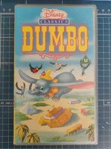 Walt Disney's Dumbo (PAL VHS) Includes 3 Enchanting Cartoons - Picture 1 of 4