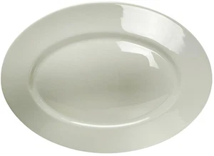 Pottery Barn Great White Porcelain Large Oval Serving Platter 21½" x 15½” - Picture 1 of 7