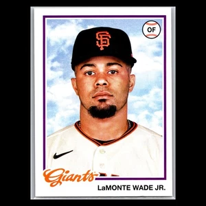2022 Topps Archives - #148 LaMonte Wade Jr - San Francisco Giants - Picture 1 of 2